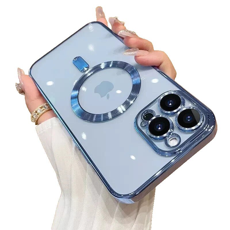 Magnetic IPhone 15 Pro Max Case - MagSafe Compatible With Camera Protection