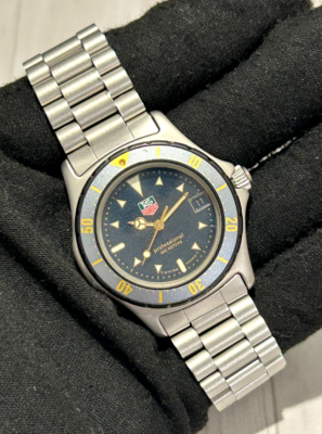 稼働 TAG HEUER 972.613 腕時計 ムーンダストダイヤル 639 稼働 TAG HEUER 972.613 腕時計 ムーンダストダイヤル 639