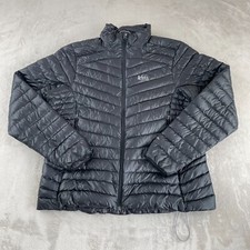 Rei Co-op Magma 850 Down Jacket Women Xl Black Puffer Pertex Quantum Full Zip