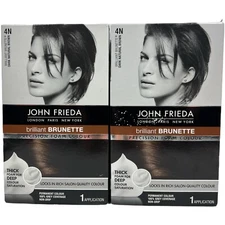 John Frieda Precision Foam Colour Brilliant Brunette 4N 1 Each Free Shipping!
