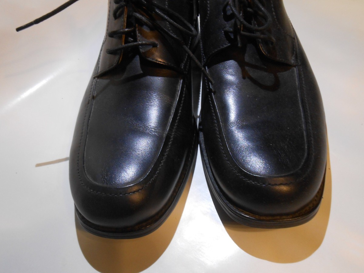 Johnston & Murphy Sheepskin Mens Dress Lace Up Shoes Size 