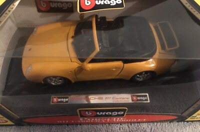 Burago Porsche 911 Carrera Cabriolet | eBay
