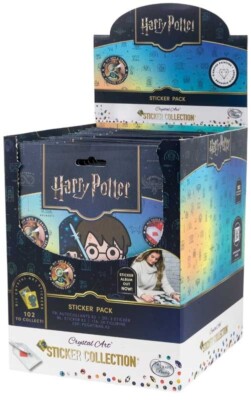 20 x Craft Buddy - HARRY POTTER CRYSTAL ART STICKER PACK - 20 x 3 AUFKLEBER