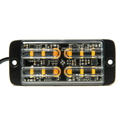 Lightbar UK Low Profile Ultra Helles Panel Abwehr Off R65 LED Strobe Gitter Licht