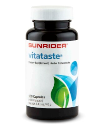 Sunrider Vitataste 100 capsules for Supports healthy weight management