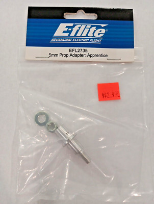 E-FLITE PN: EFL2735 NIP ~ 5MM PROP ADAPTER:  APPRENTICE