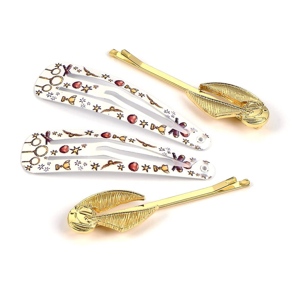 Harry Potter - Golden Snitch Hair Clip Set ACC NUOVO