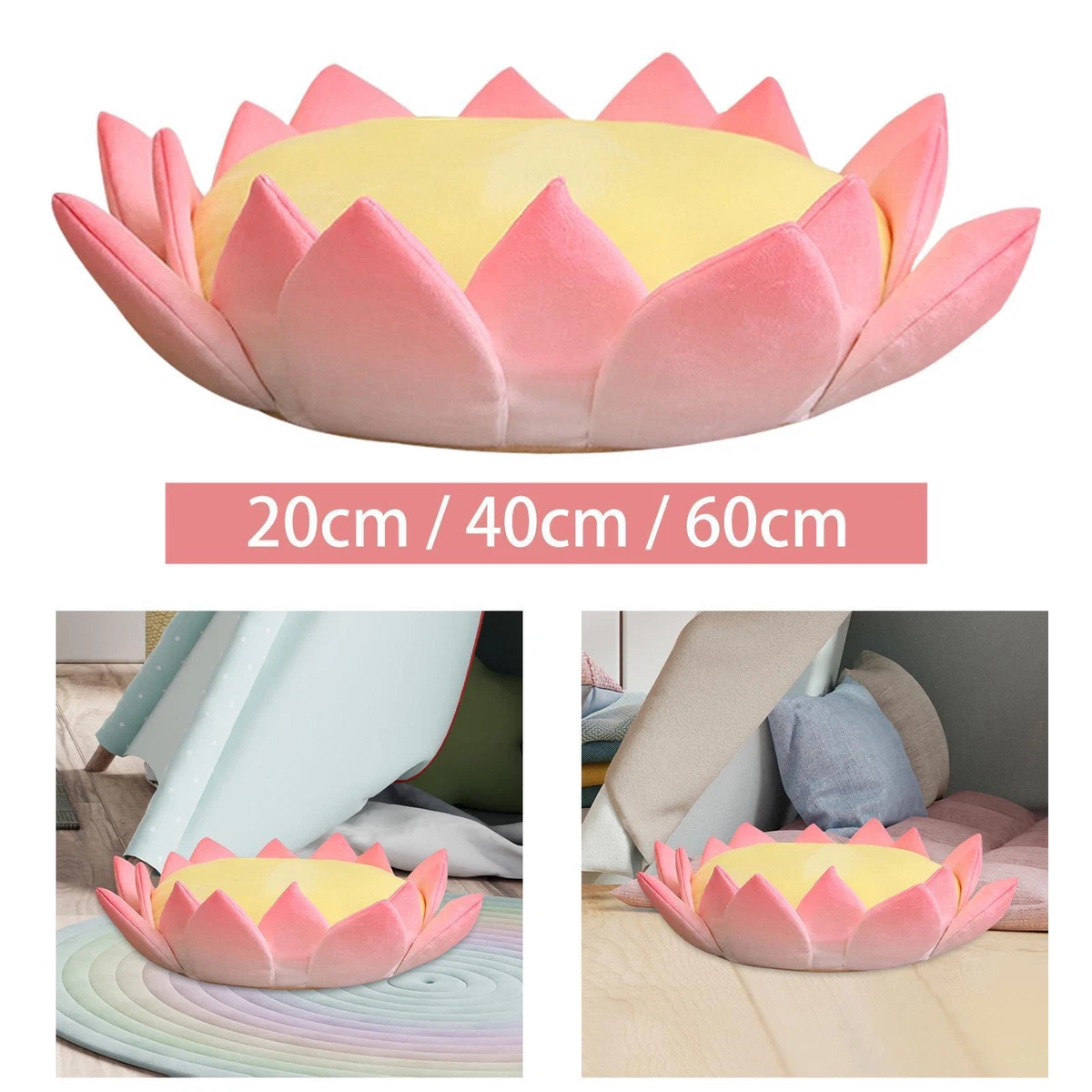 Lotus flower shape cushion Room Decor Flower Shaped for Dining