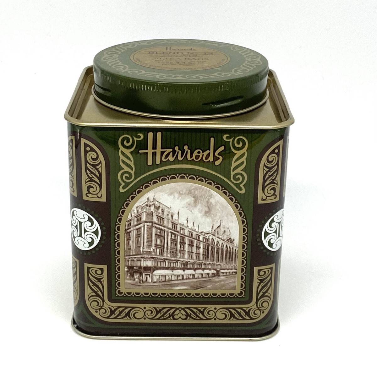 Vintage Harrods Knightsbridge Empty Blend No.14 Tea Tin | eBay Vintage Harrods Knightsbridge Empty Blend No.14 Tea Tin | eBay