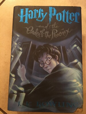 Harry Potter and the Order of the Phoenix by J.K. Rowling 1st Edition ...