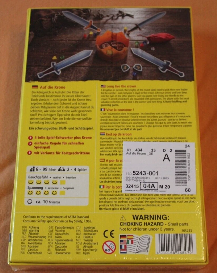 HABA - Auf die Krone (Spiel) Nummer 305243 NEU und OVP - Bild 2 von 2