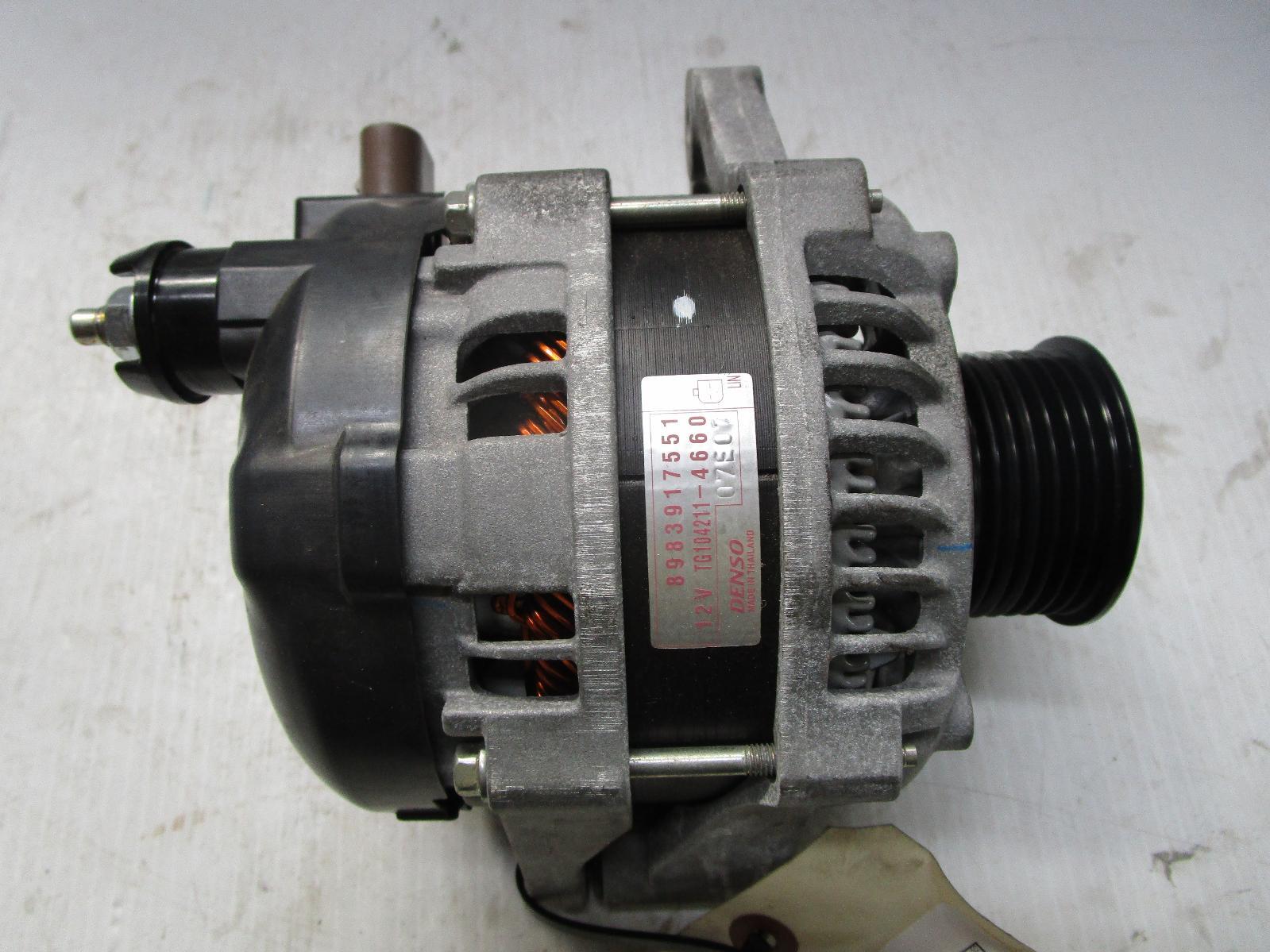 ISUZU MUX ALTERNATOR DIESEL, 3.0, 4JJ3TCX, 2ND GEN, 03/21ON eBay