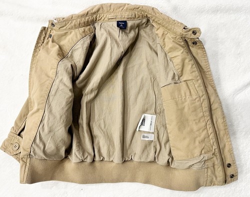 Gap Kids Baby Toddler Khaki Utility Jacket Safari XS X-Small (4-5) - Picture 4 of 6