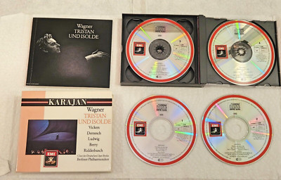 WAGNER - Tristan und Isolde - Karajan, Vickers - EMI 4CD