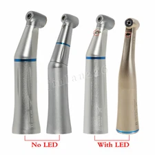 Dental Low Speed Handpiece Contra Angle 1:1 Fiber Optic E Generator LED/No LED