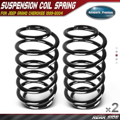 2x Coil Springs for Jeep WJ Grand Cherokee 1999 2000-2004 Rear Left & Right  