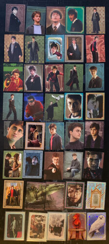 Panini Harry Potter Evolution Lot 40 cards base sparkle foil new Hermione Ron - Picture 1 of 4