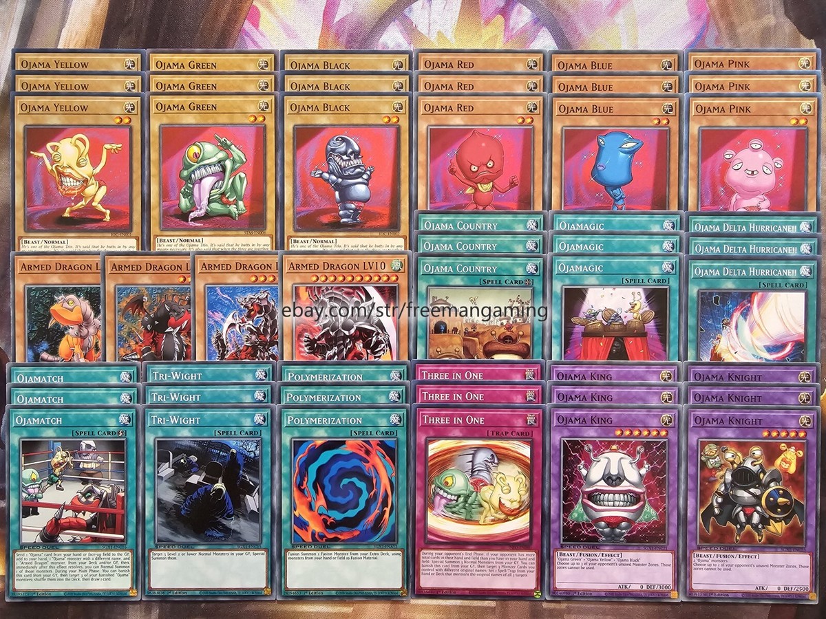 yugioh legacy of the duelist ojama deck Amazon.com: Complete Custom Deck for Yu-Gi-Oh! GX main image 0