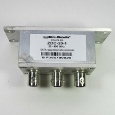 1pc Mini-Circuits ZDC-20-1 25-400MHz 20dB BNC Directional Coupler