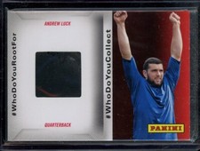 2014 Panini Father's Day Andrew Luck PLAYER WORN Jersey Patch Relic SP SSP