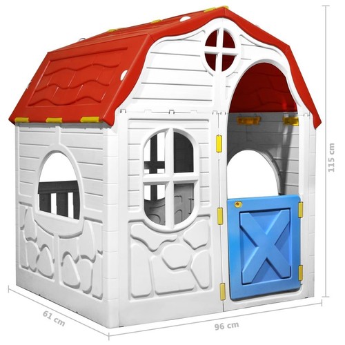 Kids Playhouse Foldable Portable Children Play House Indoor Outdoor Activity - Picture 8 of 9