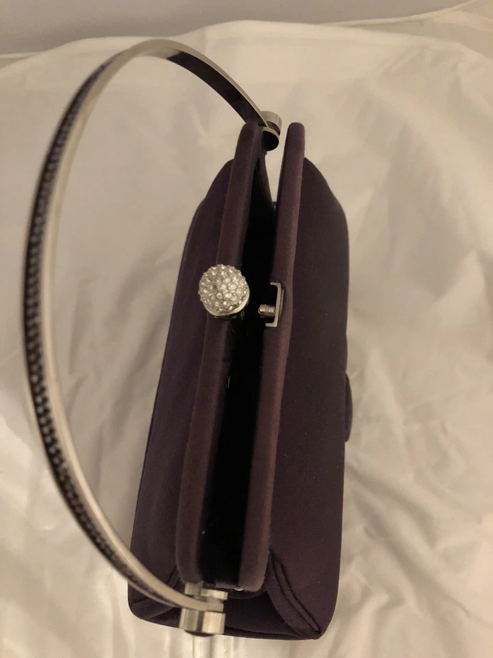 Minaudière púrpura vintage Judith Leiber 007 Foto 4 de 4