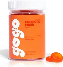 GOGO Prebiotic Fiber Gummy for Adults Digestion Support 60 Ct New FREE SHIPPING