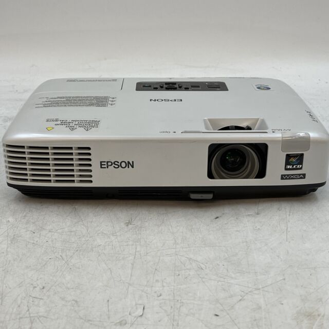 EPSON H270A Powerlite LCD Projector 1735W 1676 Hours.