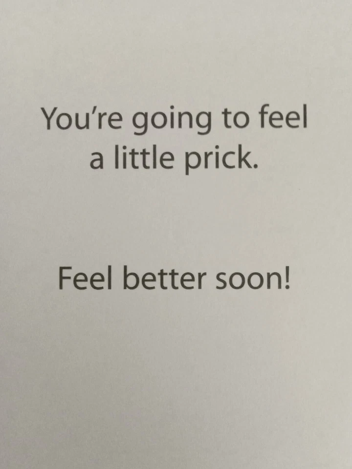 Get Well Soon Speedy Recovery Greeting Card for Her Female Humour Humorous Joke - Image 2 of 2