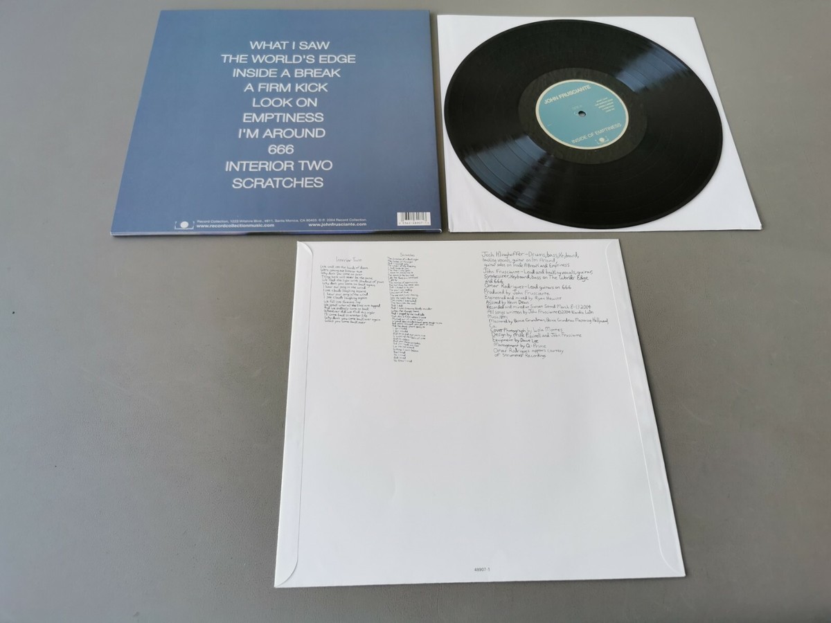 JOHN FRUSCIANTE RED HOT CHILI PEPPERS orig. Vinyl LP Inside Of