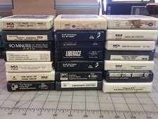 8 Track Tape Music Lot Of 18 - Various Artists