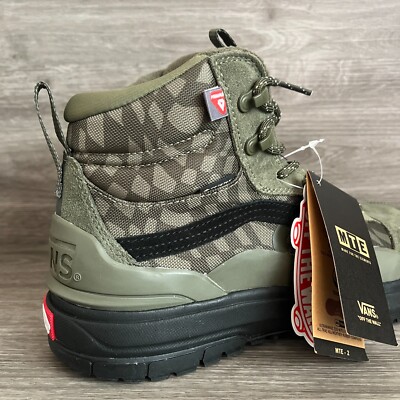 Vans Ultrarange Exo Hi MTE-2 Grape Leaf Warped Check Green  display picture 3