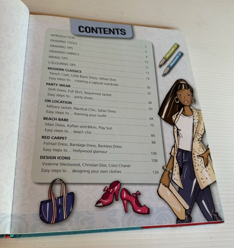 Drawing Fashion, By Hilary Lovell- Hardcover - Bild 8 von 10