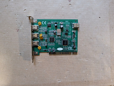 4 Port FireWire PCI Schnittstellenkarte - 3x extern 1x intern TSB12LV26