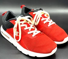 CHAMPION Mens Red and White Athletic Running Shoe Sneaker USA Size 8