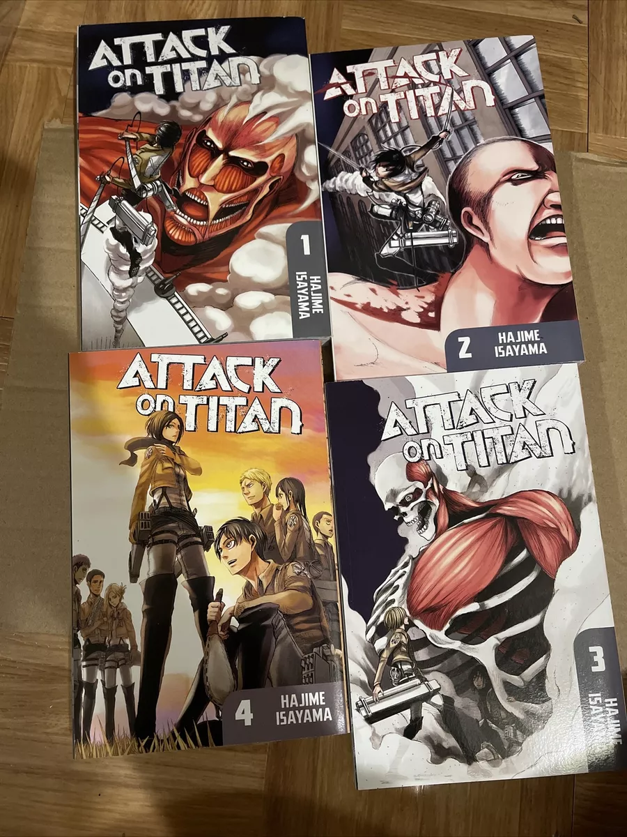 Attack on Titan Season 1 Part 1 Manga Box Set