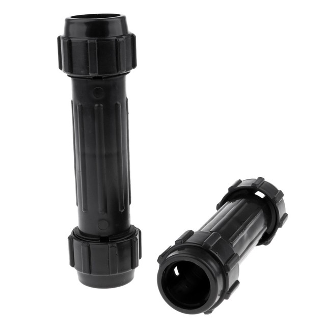 2Pcs PVC Kayak Canoe Paddle Boat Oars Connectors Pipe Accessories Joint