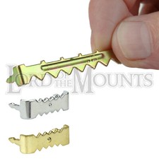 Sawtooth Picture Frame Hangers no-nail Self Fix Zinc Brass Plated Canvas Hanging
