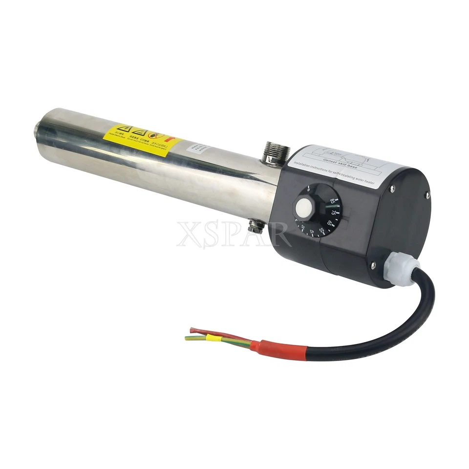4KW/240V Diesel Generator Heater 304 Stainless Steel Temperature Adjustable - Image 4 of 4