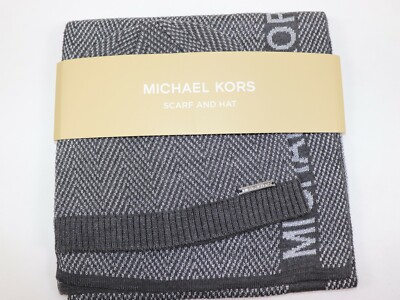 Michael Kors Women’s Hat & Scarf Set Gray Buy Michael Kors Women main image 3