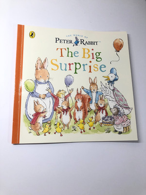 Peter Rabbit The Big Surprise children`s picture reading book Beatrix Potter
