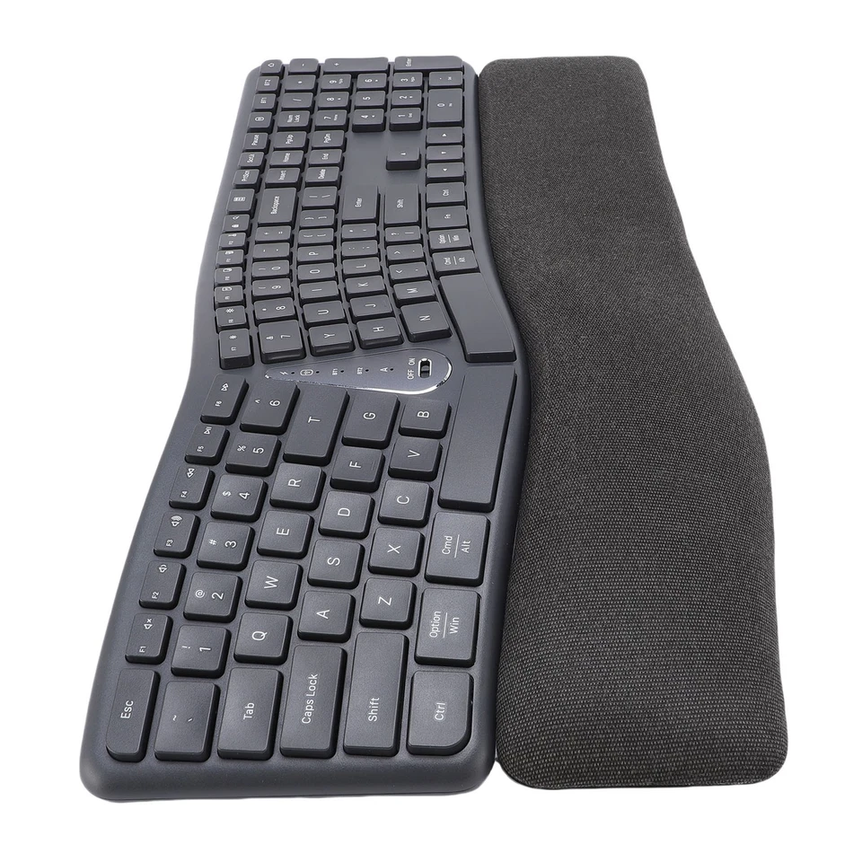 Ergonomic Split Keyboard 2.4G USB C Wireless Computer Keyboard 111 - Image 2 of 4