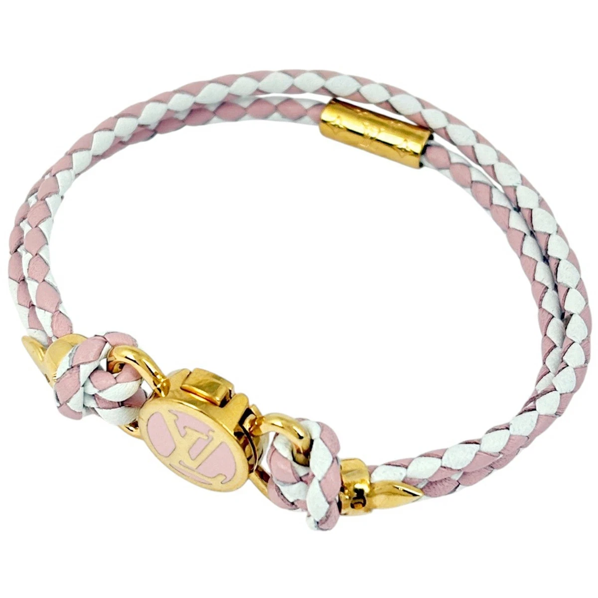 Louis Vuitton Leather Pink Fashion Bracelets for sale | eBay