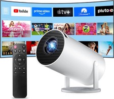 4K 5G Mini Portable Projector Android 11.0 WiFi Youtube Bluetooth Built in USB