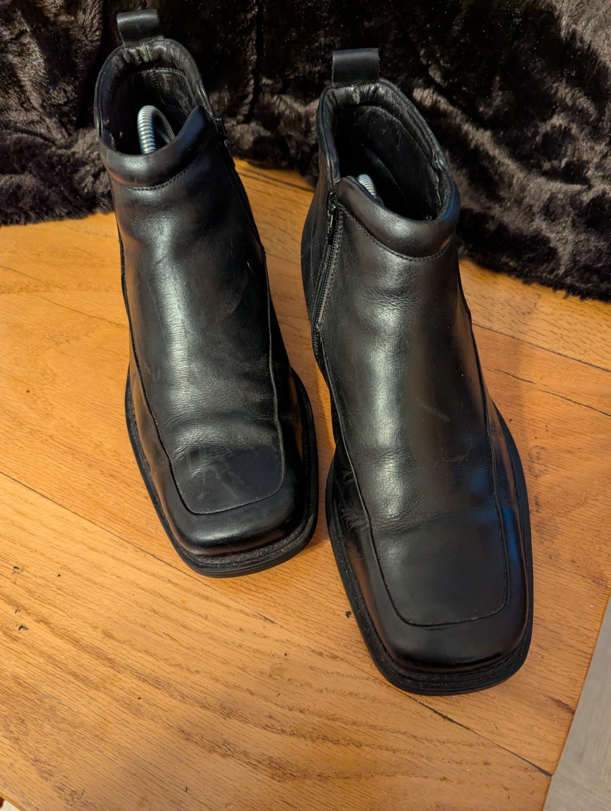 靴 FLORSHEIM SIDE ZIP BOOTS 8 1/2 EEE 靴 FLORSHEIM SIDE ZIP BOOTS
