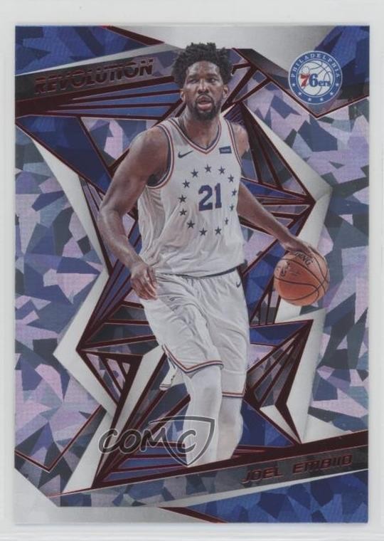 2019-20 Panini Revolution Chinese New Year Joel Embiid #9 yf4