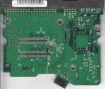 WD600BB-00DKA0, 2061-001159-190 E, WD IDE 3.5 PCB (PCB)
