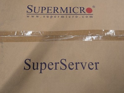 New, SuperMicro, SYS-5029P-WTR, Xeon Silver 4208 Proc, 6x8GB DDR4, 2x480GB, 6x2T