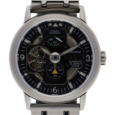 Orient star FH04-C0 Retro Future Airplane black Dial Automatic Stainless Steel