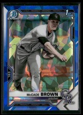 2021 Bowman Draft Sapphire Edition #BDC-59 McCade Brown